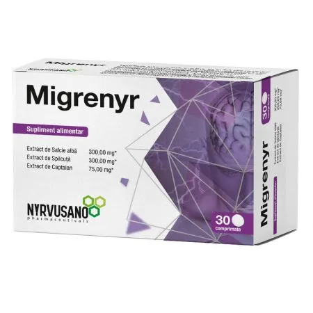 Migrenyr, 30 comprimate, Nyrvusano
