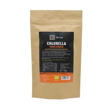 Pulbere Chorella Eco, 125 g, BioSof