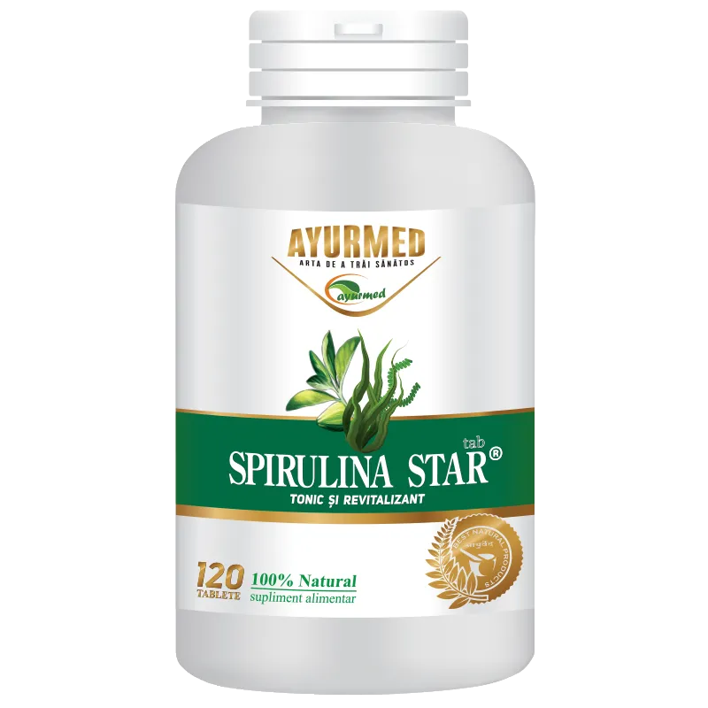 Spirulina Star, 120 tablete, Ayurmed