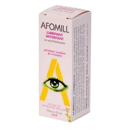 Afomill - Umectant lubrifiant x 10 ml (galben)