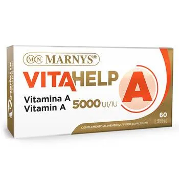 Vitahelp Vitamina A 5000UI, 60 capsule, Marnys