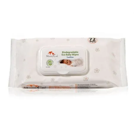 Servetele ecologice biodegradabile pentru bebelusi, 72 bucati, Mommy Care
