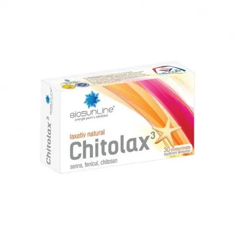 BioSunLine Chitolax, 30 comprimate