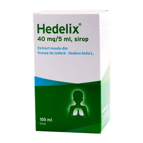 Hedelix 40 mg / 5 ml x 1 flac. x 100 ml sirop