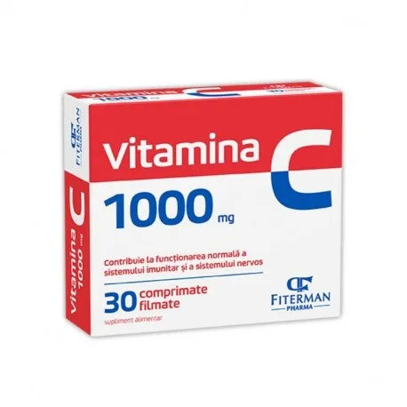 FITERMAN Vitamina C 1000, 30 comprimate
