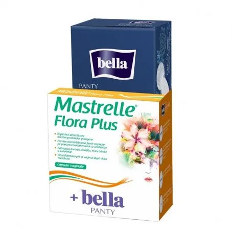 Kit Mastrelle,10 capsule vaginale+Bella Panty absorbante, 28 bucati