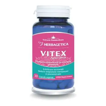 Vitex Zen Forte, 30 capsule, Herbagetica30CPS