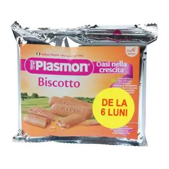 Biscuiti cu vitamine Biscotto, 60g, Plasmon