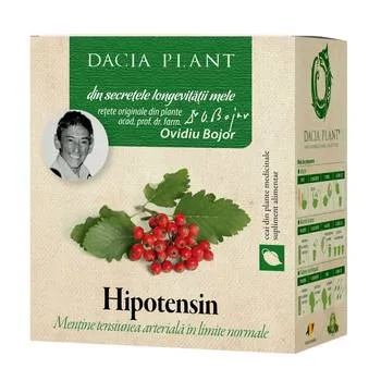 Ceai Hipotensin, 50g, Dacia Plant