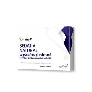 Dr.Hart Sedativ natural cu passiflora si valeriana, 20 comprimate