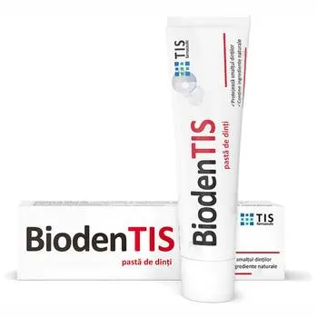 Pasta de dinti BiodenTIS, 50ml, Tis Farmaceutic