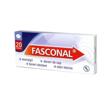 Fasconal, 20 comprimate