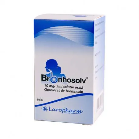 Bronhosolv 10 mg/ 5 ml x 50 ml sol. orala