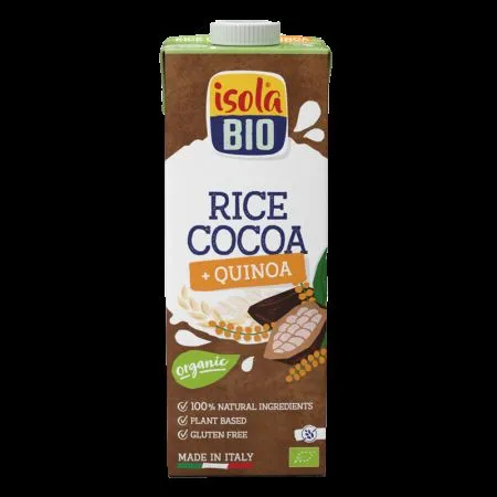 Bautura Eco din orez, quinoa si cacao, 1L, Isola Bio