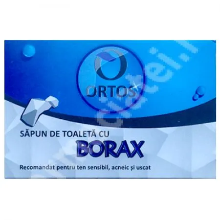 Sapun cu Borax, 100 g, Ortos