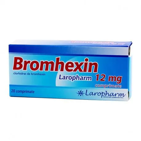 Bromhexim 12mg, 20 comprimate LARO