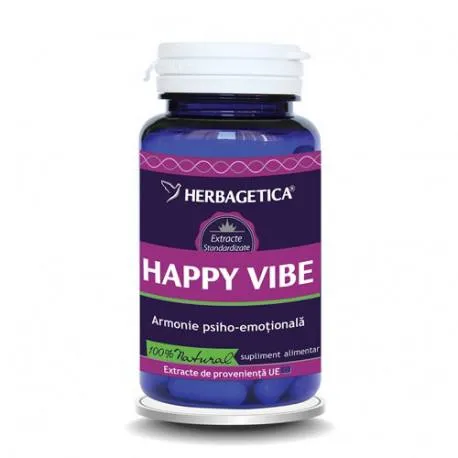Happy vibe, 60 capsule, Herbagetica