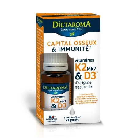 Vitamina K2 si D3, 15 ml, Laboratoires Dietaroma