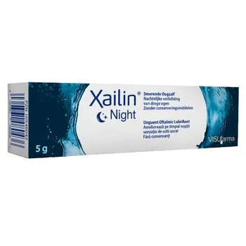 Unguent oftalmic lubrifiant Xailin Night, 5 g, Visufarma