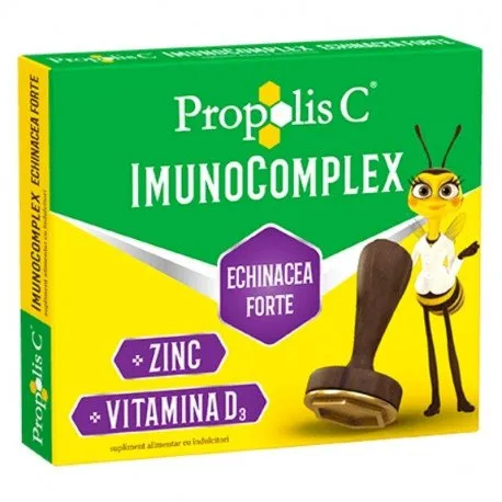 Propolis C ImunoComplex + Echinacea Forte, 20 comprimate