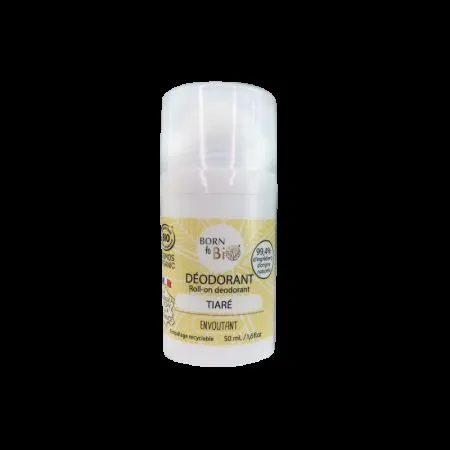 Deodorant Bio Roll On Monoi Tiare, 50 ml, Born to Bio