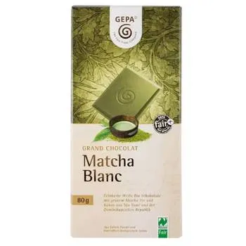 Ciocolata alba bio Machta Blanc, 80g, Gepa