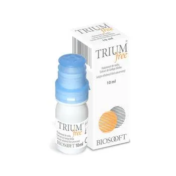 Trium free picaturi oftalmice, 10 ml, BioSooft