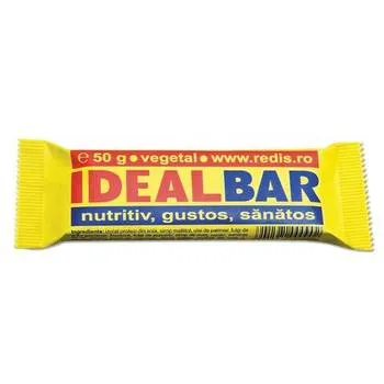 Baton proteic Ideal Bar, 50 g, Redis