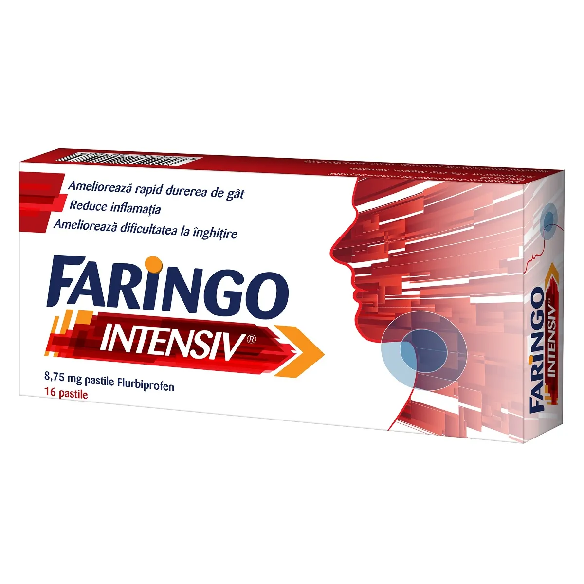 Faringo Intensiv, 8.75 mg, 16 pastile, Terapia