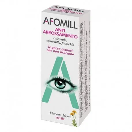 Afomill - Decongestionant x 10 ml (verde) – pentru ochi iritati