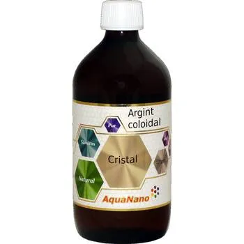Argint Coloidal Cristal (incolor) Aquanano, 480ml, Aghoras