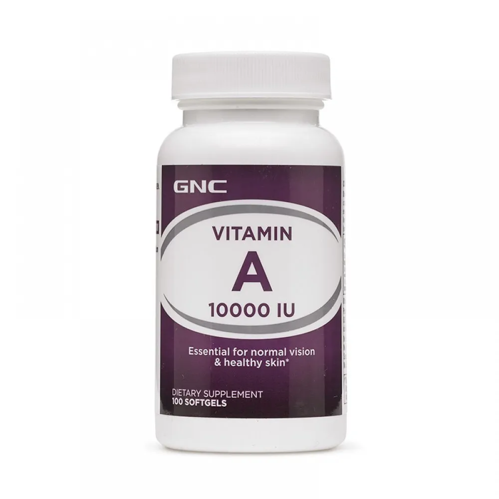 Vitamin A 10000 UI (100 capsule), GNC