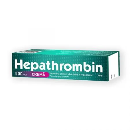 Hepathrombin crema, 500UI/g, 40 g, Hemofarm