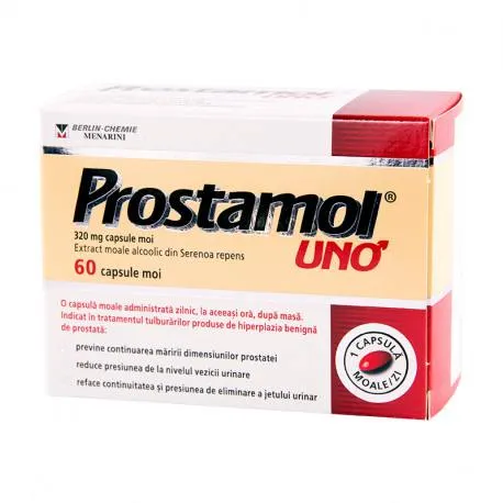 Prostamol Uno 320mg, 4 blistere x 15 capsule