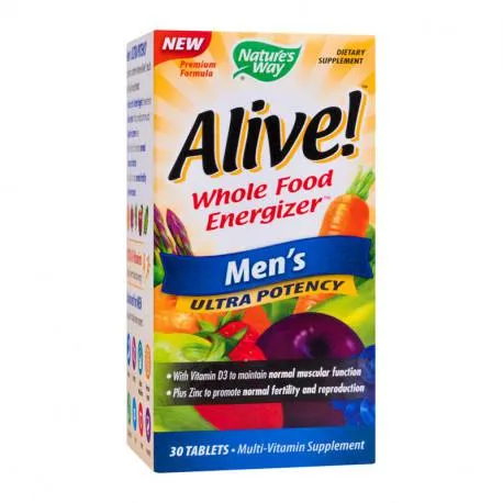 Secom, Alive Men's Ultra, pentru organismul masculin, 30 tablete