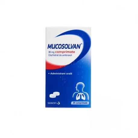 Mucosolvan 30 mg, 20 comprimate
