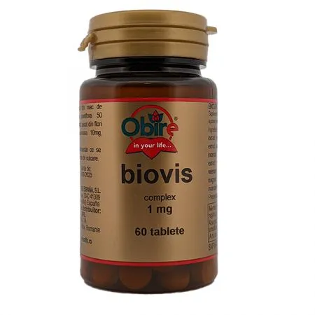 Biovis Melatonina 1 mg, 60 tablete, Obire