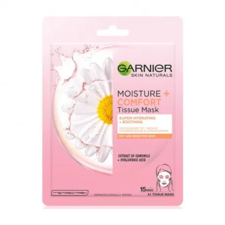 Garnier Skin Naturals Moisture & Comfort Masca de fata +Musetel