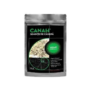 Seminte decorticate de canepa, 100g, Canah