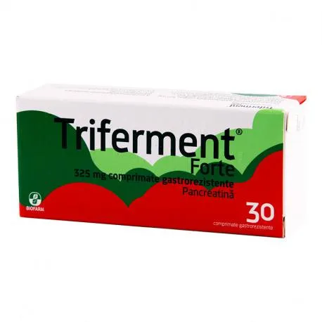 Triferment Forte 325 mg x 30 comprimate gastrorezistente