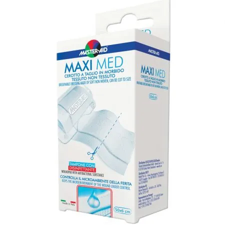 Pansament rola Maxi Med Master-Aid, 50x6 cm, Pietrasanta Pharma