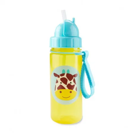 Skip-Hop Sticla cu pai Girafa, 355 ml