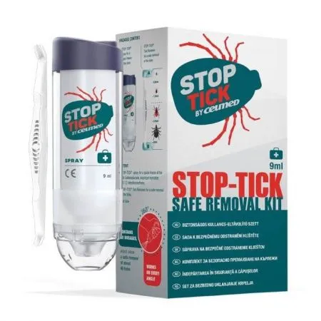 STOP TICK - Set pentru extragerea capuselor, 9 ml, ICB Pharma