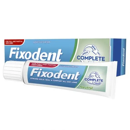 Crema adeziva pentru proteza dentara Neutral, 47 g, Fixodent Complete