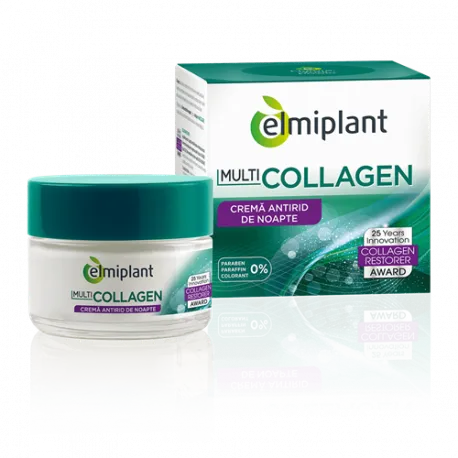 Elmiplant Multi Collagen Crema Noapte, 50 ml