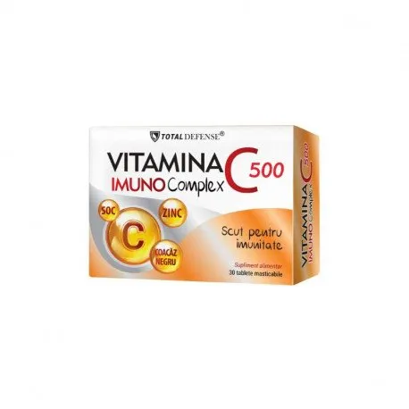 Cosmopharm Vitamina C 500 Imuno Complex, 30 tablete