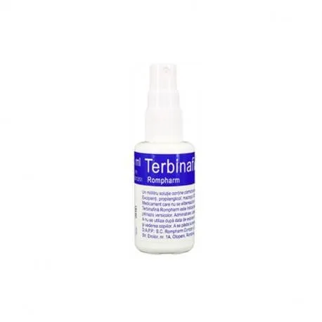 Terbinafina Rompharm 10,1 mg / ml x 20 ml spray cutanat solutie