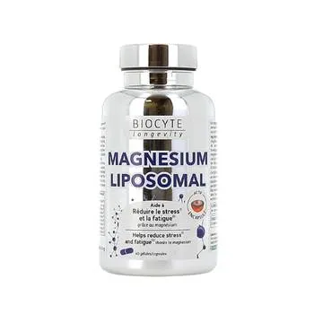Magneziu lipozomal, 60 capsule, Biocyte