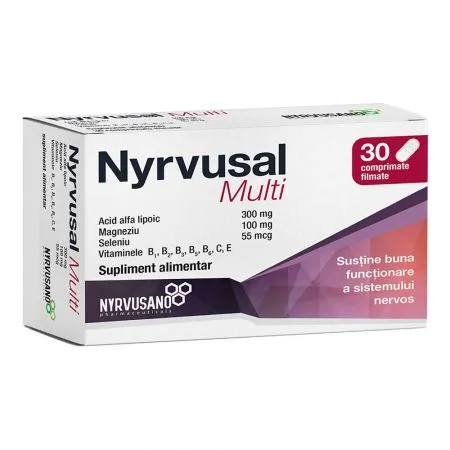 Nyrvusal Multi, 30 comprimate, Nyrvusano