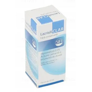 Lacrisifi Clar solutie oftalmica 0,5%, 10 ml, Sifi